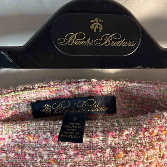 Brooks Brothers tweed skirt. Size 8. Pink/ Muti-color - Picture 3 of 8